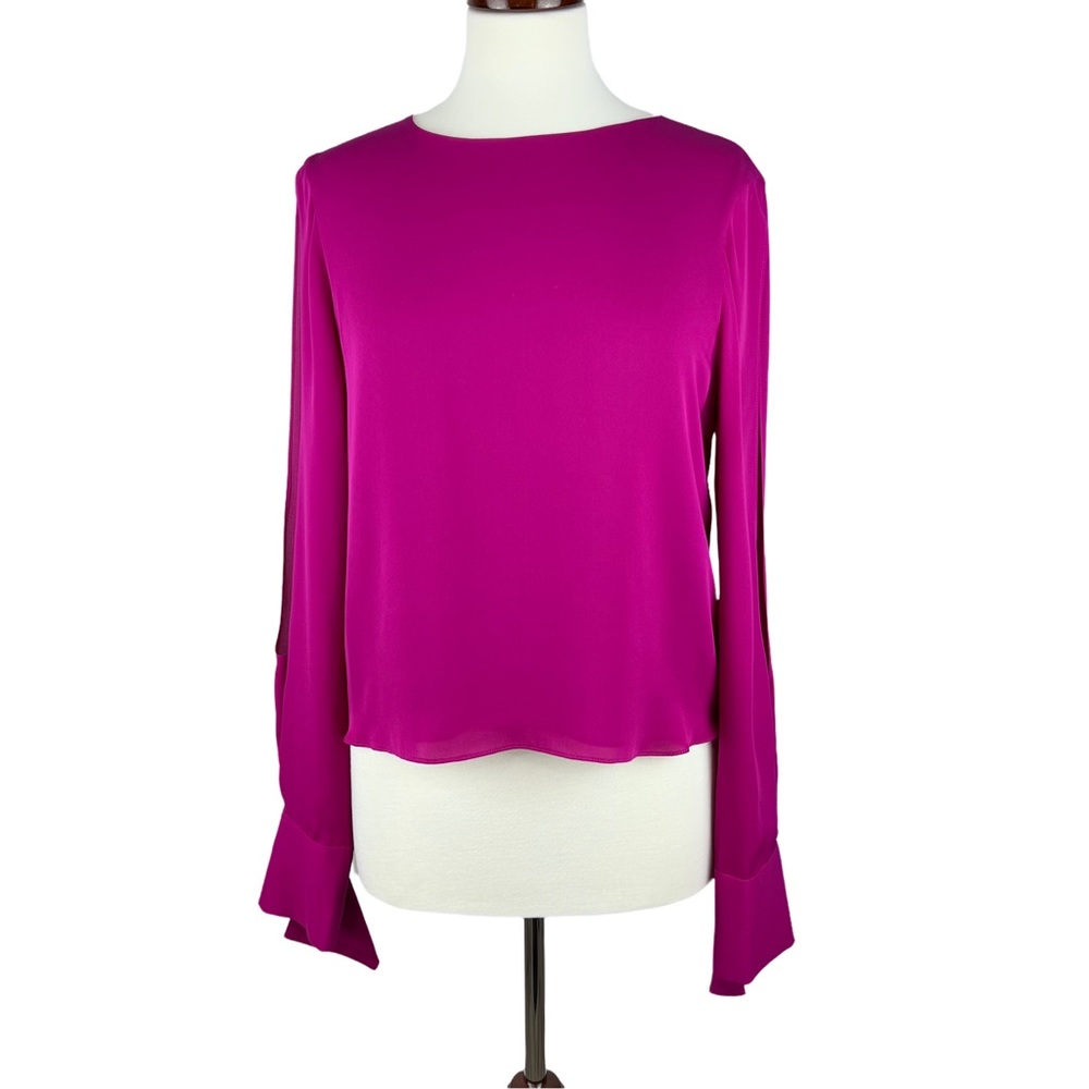 Ramy Brook Addy Silk Blouse Size Large